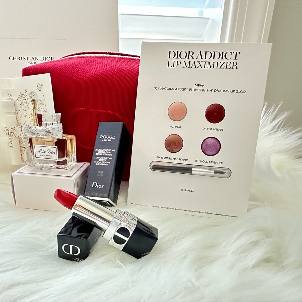 Dior Makeup Pouch Bag & Samples - Picture 3 of 5